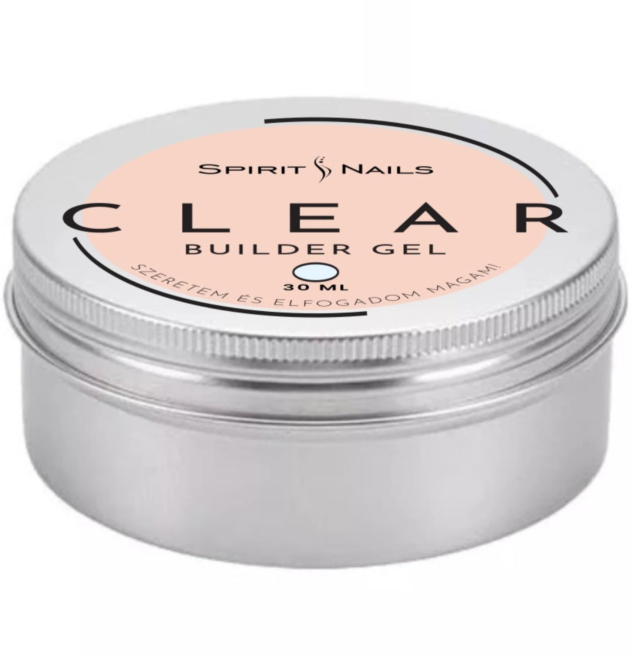 Műkörömépítő zselé - Clear Builder Gel 30ml - Image 2
