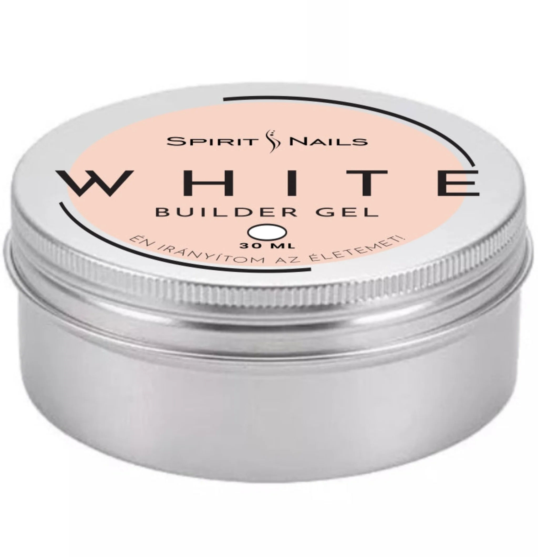 Műkörömépítő zselé - White Builder Gel 30ml - Image 2